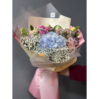 Букет-мікс з гортензією